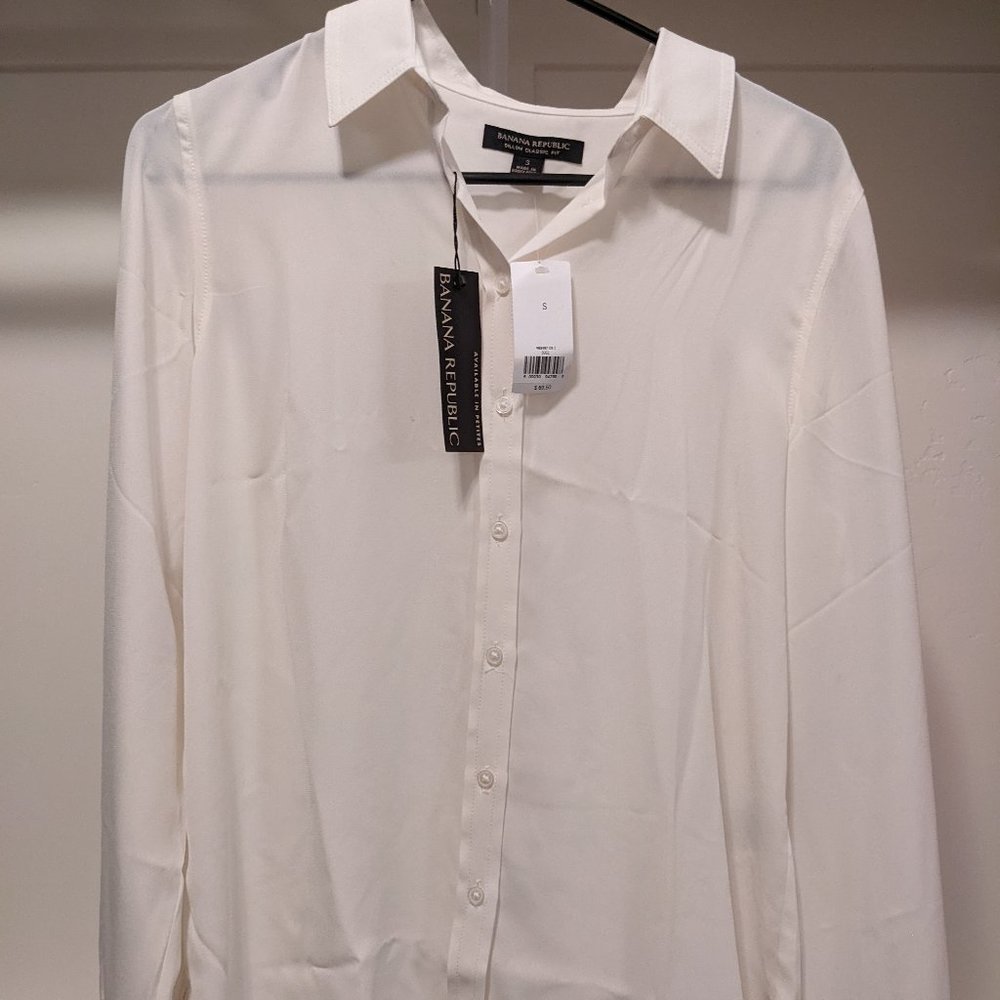 New Banana Republic Dillon Classic Shirt S